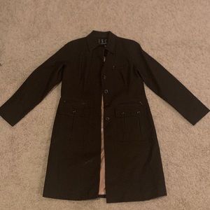 INC International Women’s Trench Coat - Brown